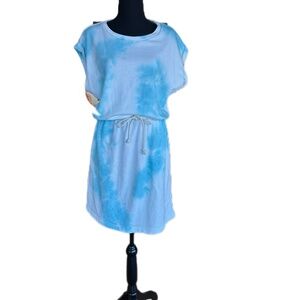 Lou & Grey Tie Dye Terry Dress